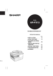 Sharp ARFX13 - Fax Interface Card Specifications