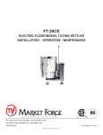 Market Forge Industries FT-20CE Specifications