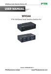PTN WVG4A User manual