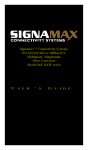SignaMax 1163F Series User`s guide