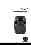 Wharfedale Pro Titan 15D User guide