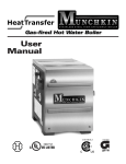 Munchkin Gas-fired Boiler User manual