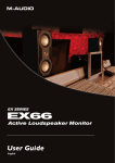 M-Audio EX66 User guide