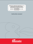 Baumatic BG60TCW User manual
