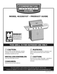 Char-Broil 463268107 Product guide