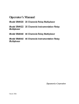 Signametrics Corporation SM4040 Operator`s manual