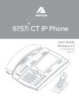 Aastra Cordless Phone User guide