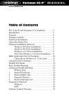 M-Audio Portman PC/P Instruction manual