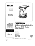 Craftsman 315.277140 Owner`s manual