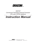 DRAKE 550TCP Instruction manual