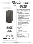 Whirlpool WFD195 Product specifications