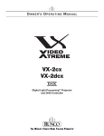 Runco Video Xtreme VX-2dcx Specifications