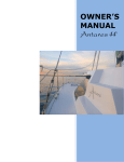 Antares 44i Owner`s manual