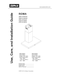 Zephyr BVE-E36AS Specifications