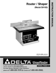 Delta ShopMaster SM300 Instruction manual