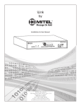 Mitel iLink User manual