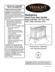 Vermont Castings 3379 Operating instructions