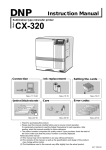 DNP CX-320 Instruction manual