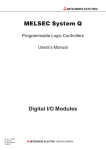 Mitsubishi Electric MELSEC Q Series User`s manual