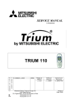 Mitsubishi Electric Trium MARS Service manual