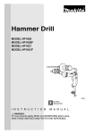 Makita HP1620 Specifications