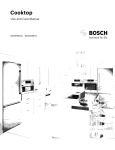 Bosch NEM5666UC Operating instructions
