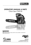 Ardisam CS4518 Operator`s manual