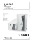 Water Furnace 500A11 5 Series Installation manual