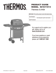 Char-Broil Thermos C-21G0 461611513 Product guide
