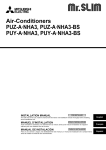 Mitsubishi Electric PUY-A.NHA3 Installation manual
