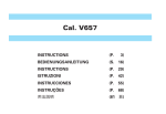 Pulsar V657 Specifications