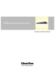 ClearOne AP800 Specifications