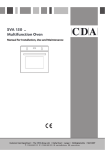 CDA SVA 150 Series Specifications