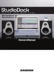 Samson StudioDock 3i Specifications