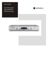 Motorola DCT3400 ALL-DIGITAL SET-TOP - TV GUIDE IGUIDE User guide