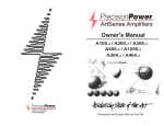 Precision Power A200.2 Owner`s manual