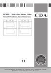 CDA DC730 Specifications