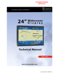 Rosen Aviation Widescreen 2401 Series Specifications