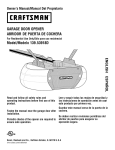 Craftsman 139.53918d Owner`s manual