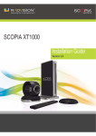 RADVision Scopia XT1000 Installation guide