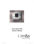 BEC Audio DMC3-4 Owner`s manual