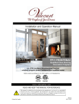 Valcourt FP11 FRONTENAC Owner`s manual