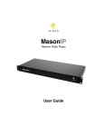Wired MasonIP User guide