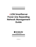 Echelon i.LON SmartServer User`s guide