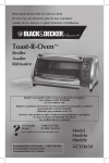 Toast-R-Oven&trade; - Applica Use and Care Manuals