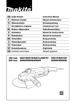 Makita 9069S Instruction manual