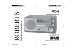 Roberts Gemini 21 RD-21 Specifications