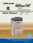 Weil-McLain UltraOil 2 Series Instruction manual