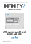 Zeta Alarm Systems Infinite 8 User manual