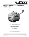 Miller Electric D-75D Service manual